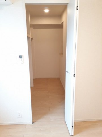 収納　大きなスペースがあり、収納には困りません