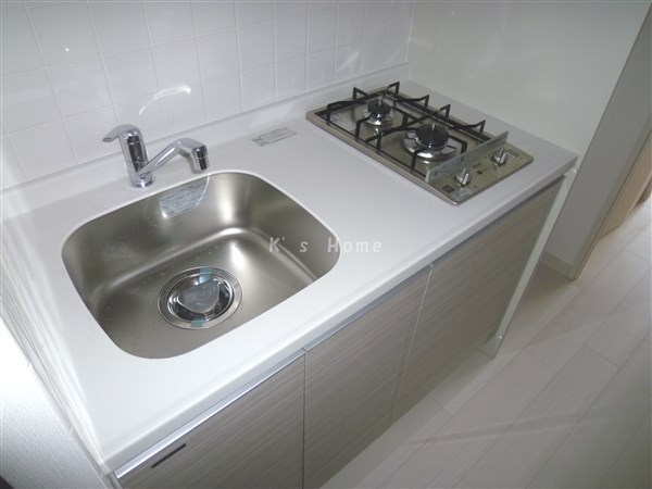 キッチン　２口ガスキッチン
