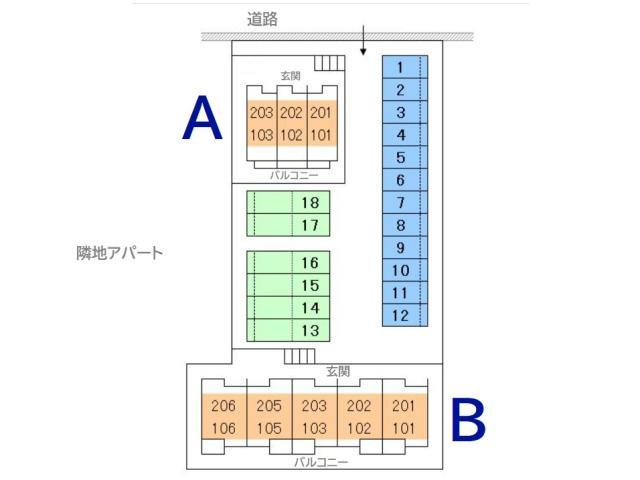 駐車場　駐車場