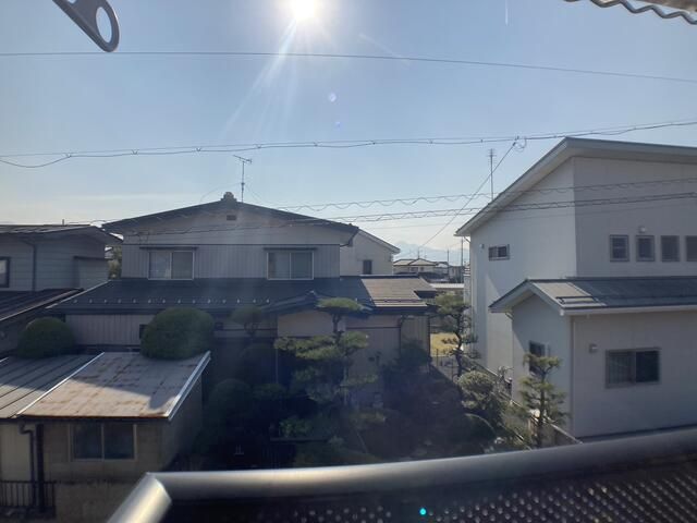 眺望　写真は別の部屋のものです。