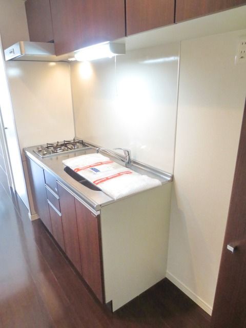 キッチン　★2口ガスコンロ付システムキッチンでお料理もはかどりますよ★