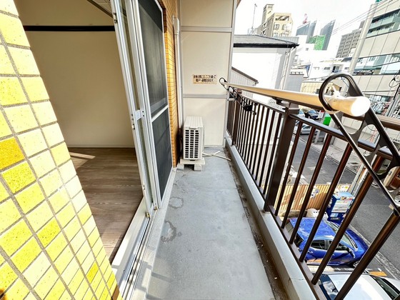 バルコニー　※別部屋の写真です