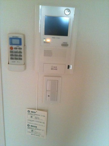 セキュリティ　「TVモニター付インターフォン」