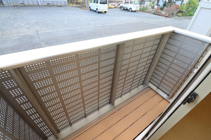 バルコニー　バルコニーがあります