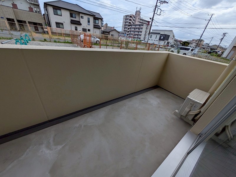 バルコニー　別部屋参照モデルルーム