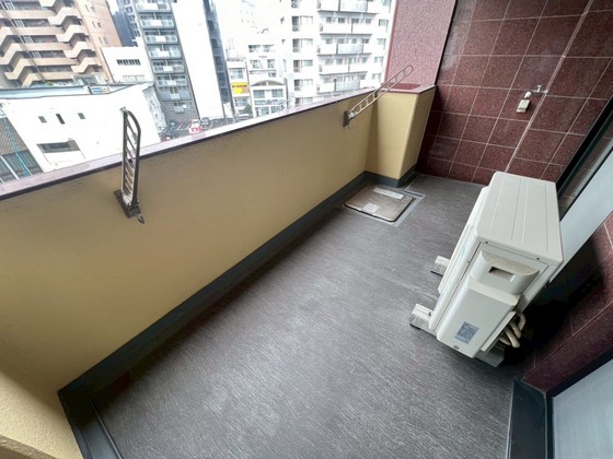 バルコニー　※別部屋の写真です