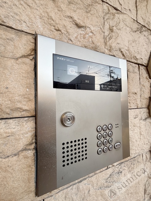 セキュリティ　オートロックで部外者はシャットアウト♪♪