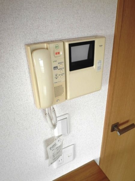 セキュリティ　☆モニタ付インターホン☆