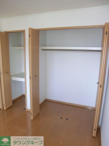 収納　クローゼットです