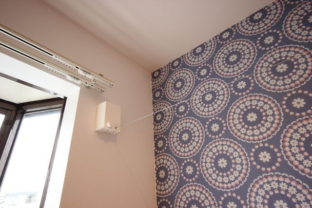 その他設備　室内物干し