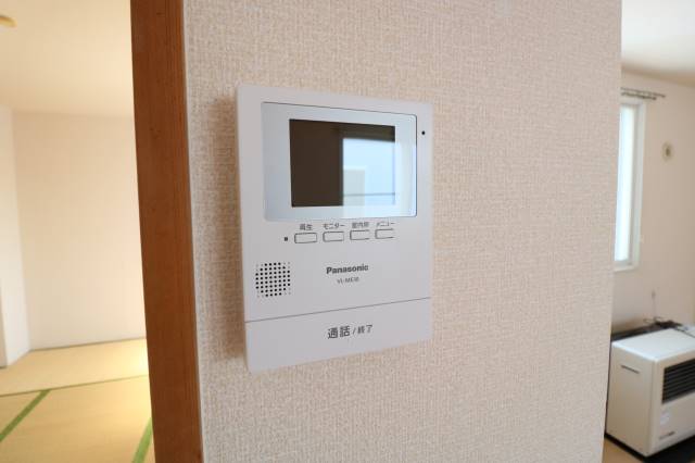 セキュリティ　誰が来たのか確認できます♪