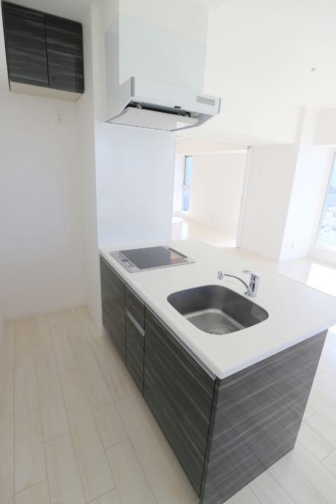 キッチン　対面式のシステムキッチン☆