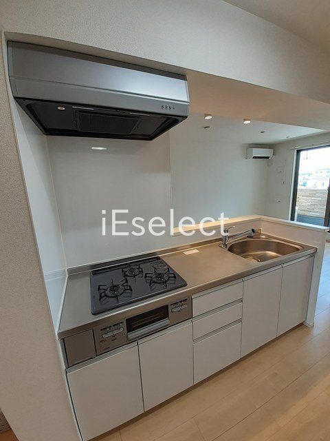 キッチン　ビルトインコンロのシステムキッチンでお料理快適?