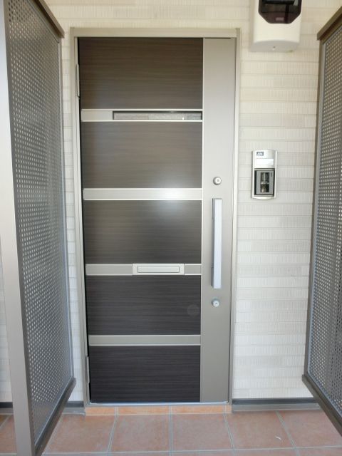 セキュリティ　来訪者が分かるＴＶドアホン。