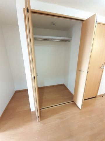 収納　たっぷりとした収納スペースです