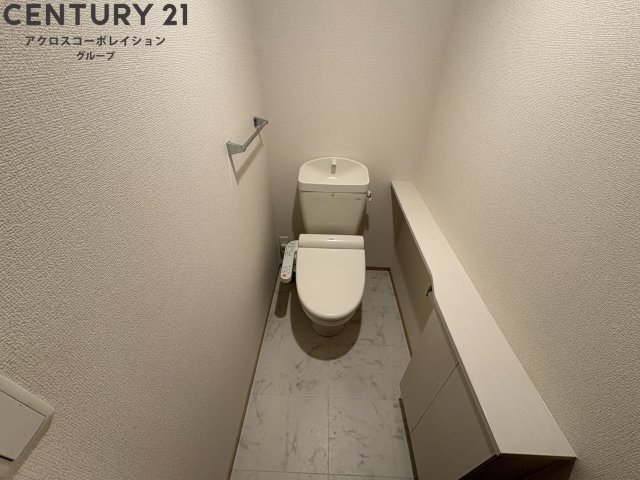 トイレ　ゆったり落ち着けるトイレです！