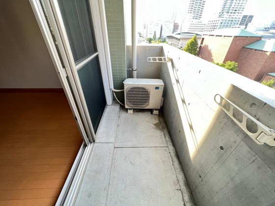バルコニー　※別部屋の写真です