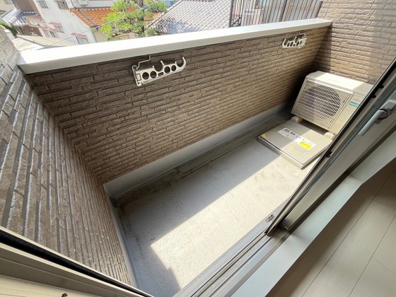 バルコニー　※別部屋の写真です