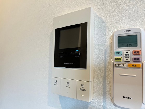 セキュリティ　※別部屋の写真です