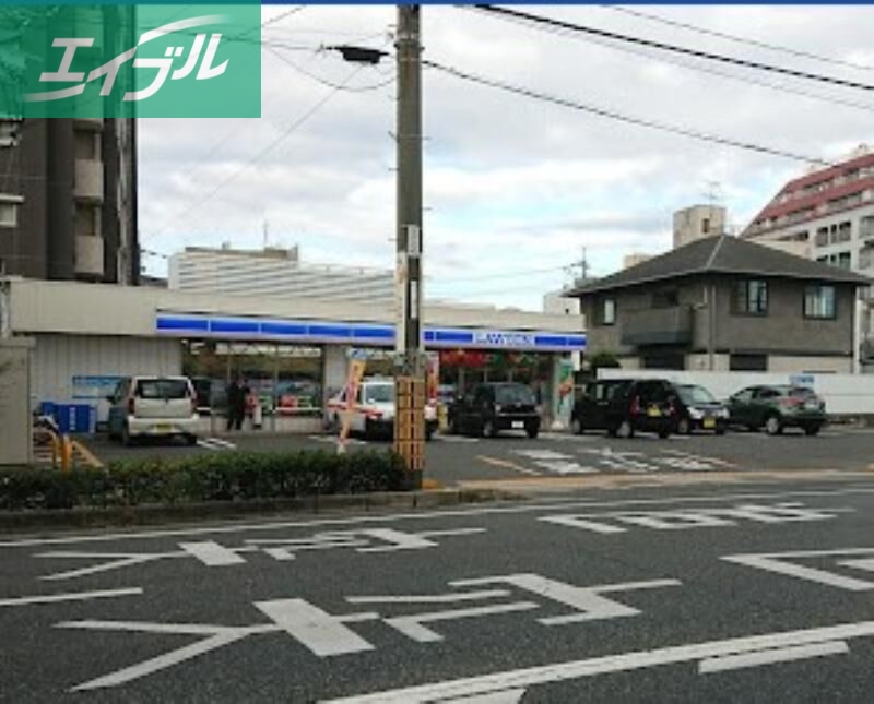コンビニ　ローソン岡山門田屋敷店（コンビニ）まで387m