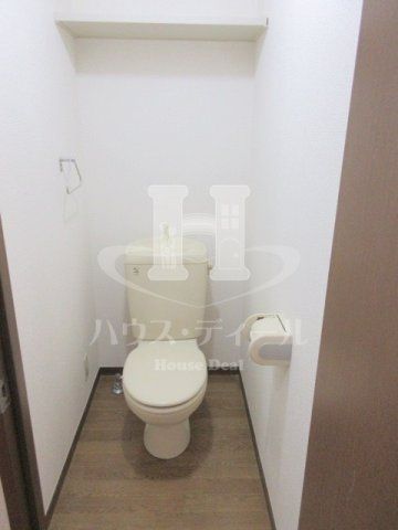 トイレ　ゆったりとした空間のトイレです