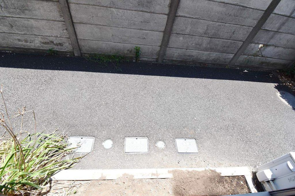 バルコニー　庭