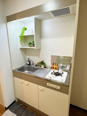 キッチン　キッチンスペース。使い勝手が良く日々の自炊がしやすい台所