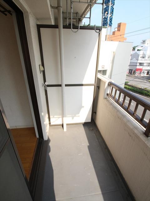 バルコニー　松山市湊町　シティーハイツ湊町　ベランダ