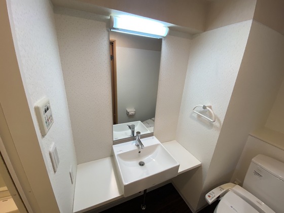 洗面設備　※別部屋の写真です