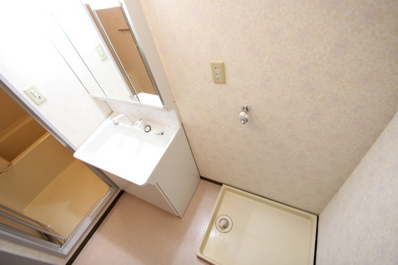 洗面設備　※別号室の写真です