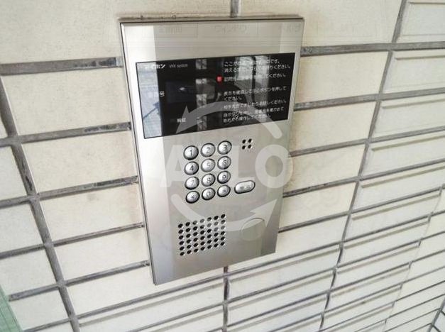 セキュリティ　パークサイド上本町駅前　エントランスオートロック