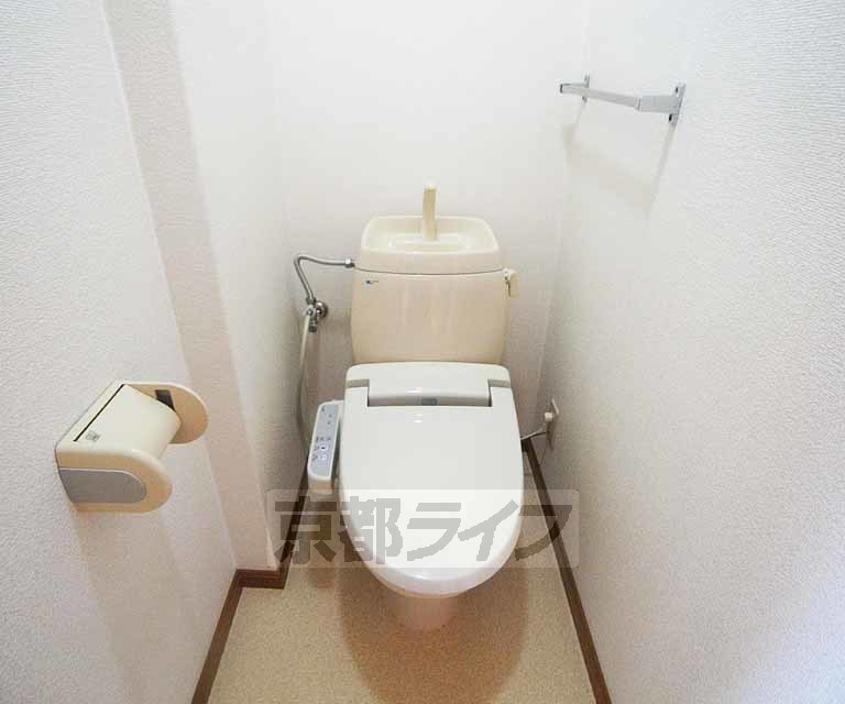 トイレ　２０１号室写真です　１ＬＤＫに改装されたお部屋です