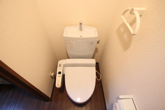 トイレ　※写真は別号室です。