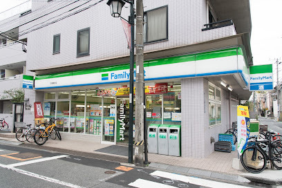 コンビニ　ファミリーマート江東東砂店（コンビニ）まで412m