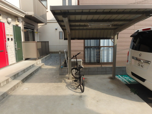 ロビー　駐輪場
