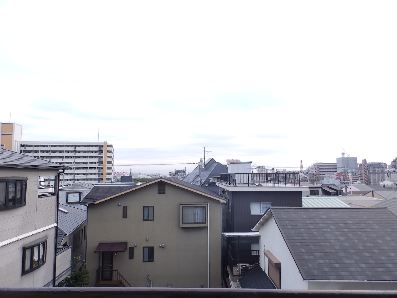 眺望　南向きで日当たり良好