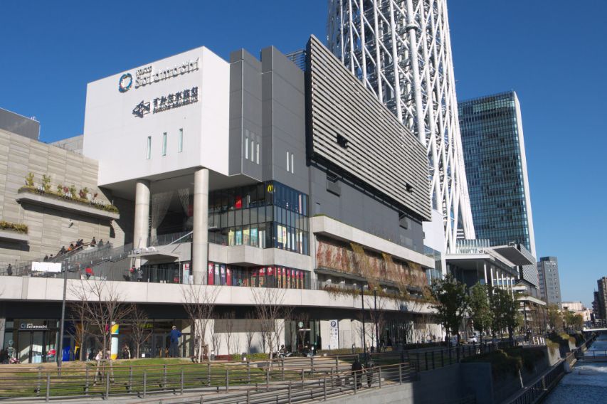 ショッピングセンター　東京スカイツリータウン（ショッピングセンター）まで406m