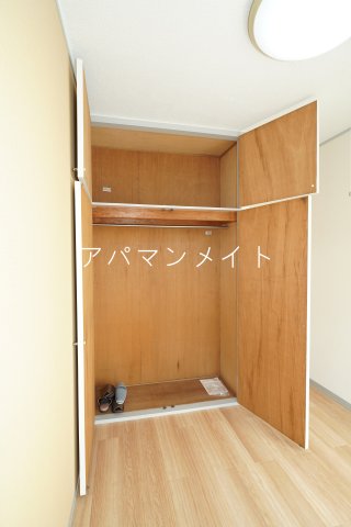 収納　十分な収納スペースがあります