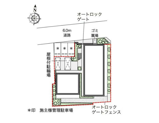 その他　敷地内地図です