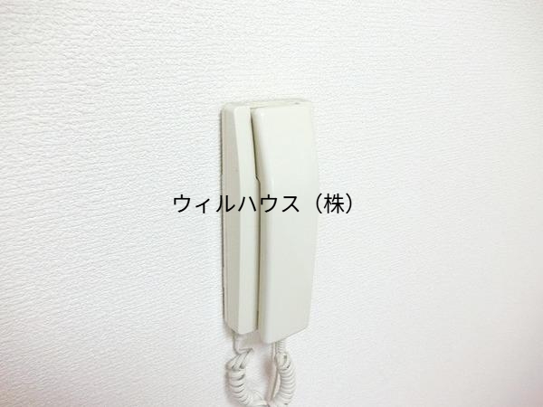 セキュリティ　インターホン！