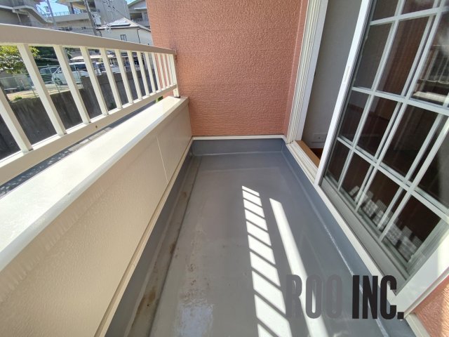バルコニー　写真は反転のお部屋です