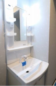 洗面設備　※同物件・同タイプの写真です。