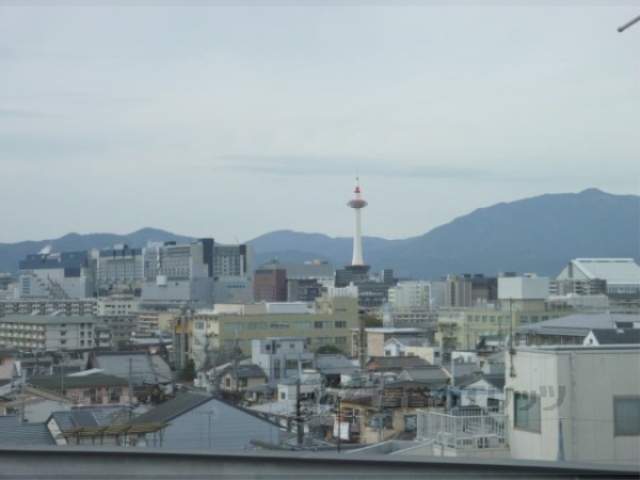 眺望　屋上から望む