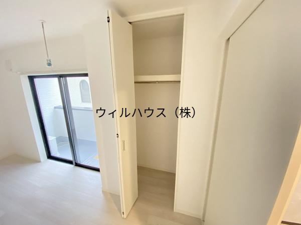 収納　クローゼット！