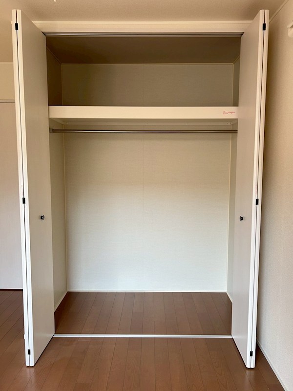収納　お荷物の多い方でも安心のクローゼット付き♪