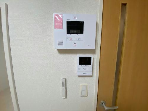 セキュリティ　モニターホン標準設置