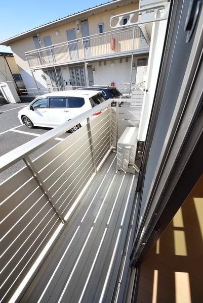 バルコニー　シャッター雨戸付