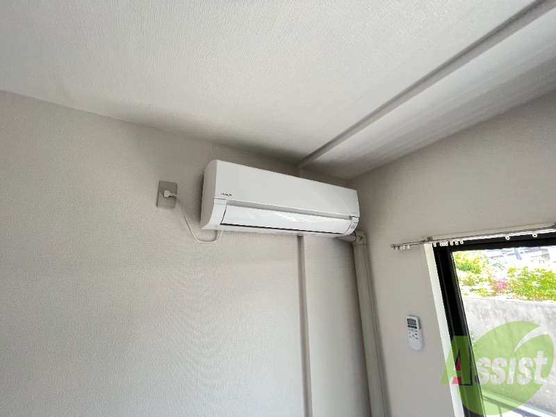 その他設備　エアコンがあれば暑い日が続いても快適に過ごせますね。