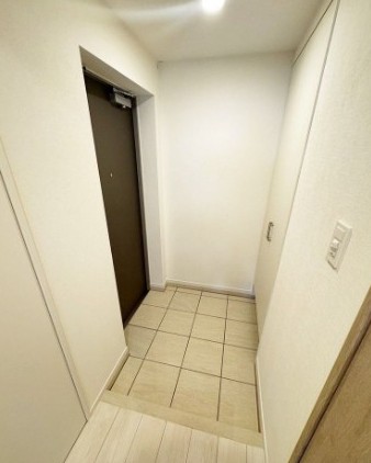 玄関　明るい玄関です