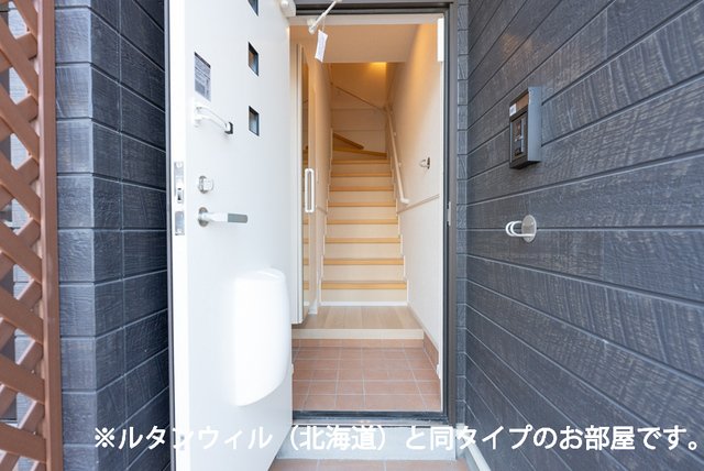 玄関　ゆったりとした玄関です